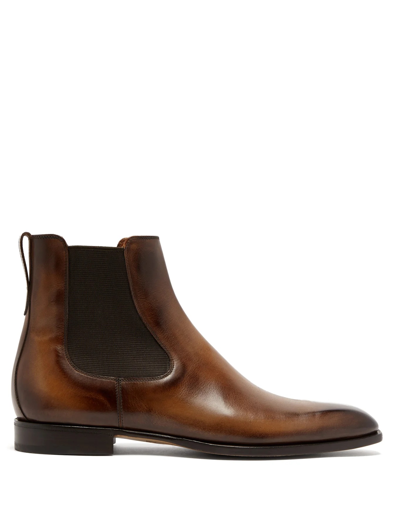 Blake squared-toe Venezia-leather Chelsea boots - 1