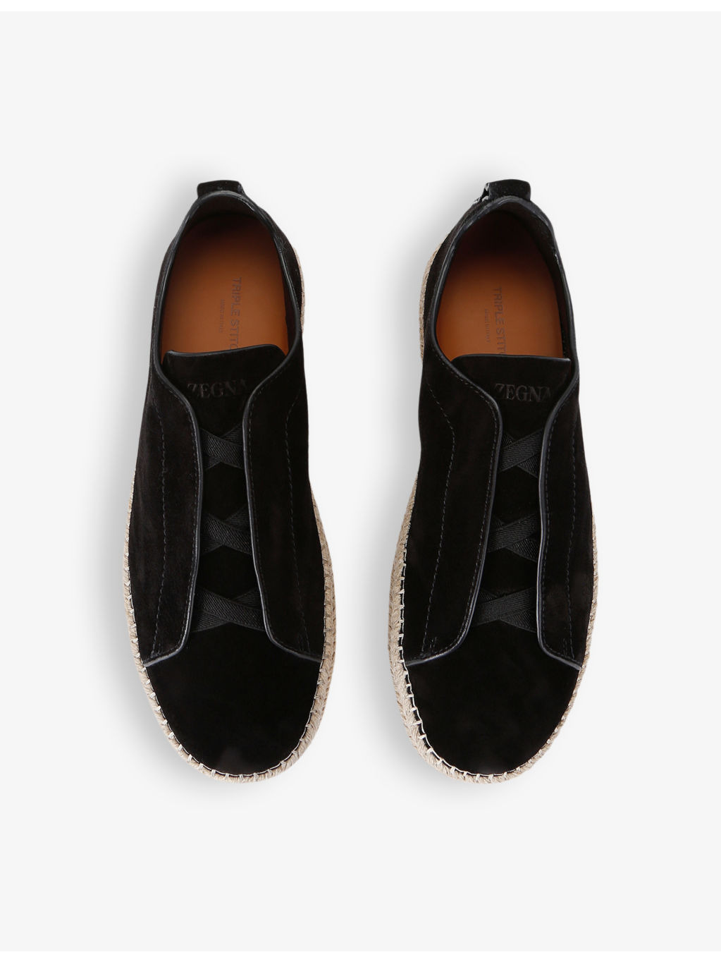 Triple Stitch suede espadrilles - 2