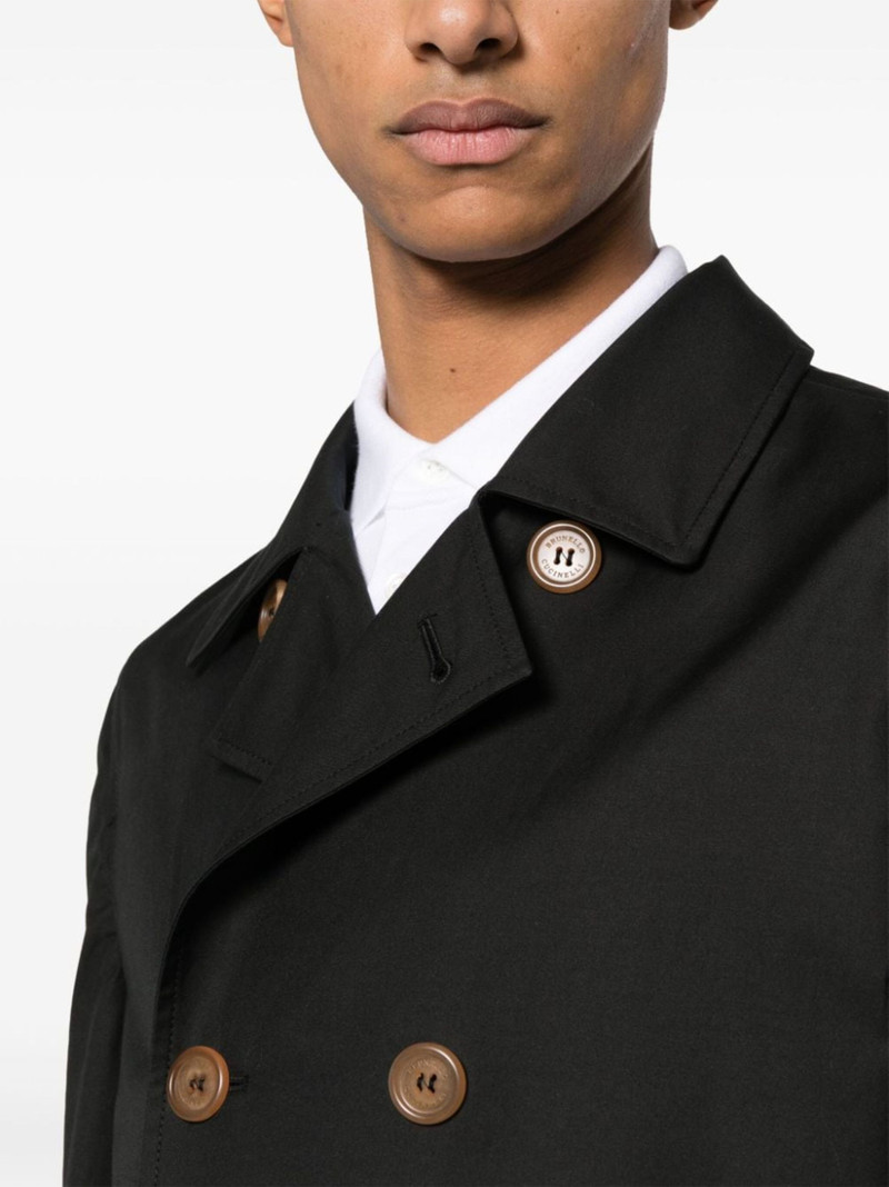double-breasted gabardine jacket 5