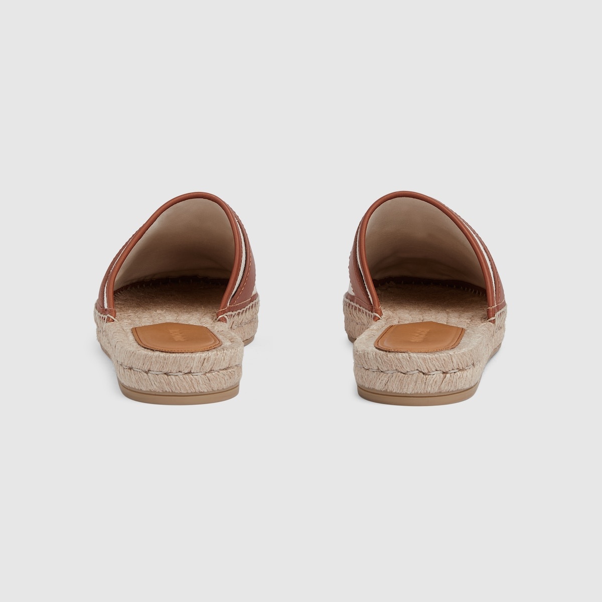 Men's Interlocking G slide espadrille - 4