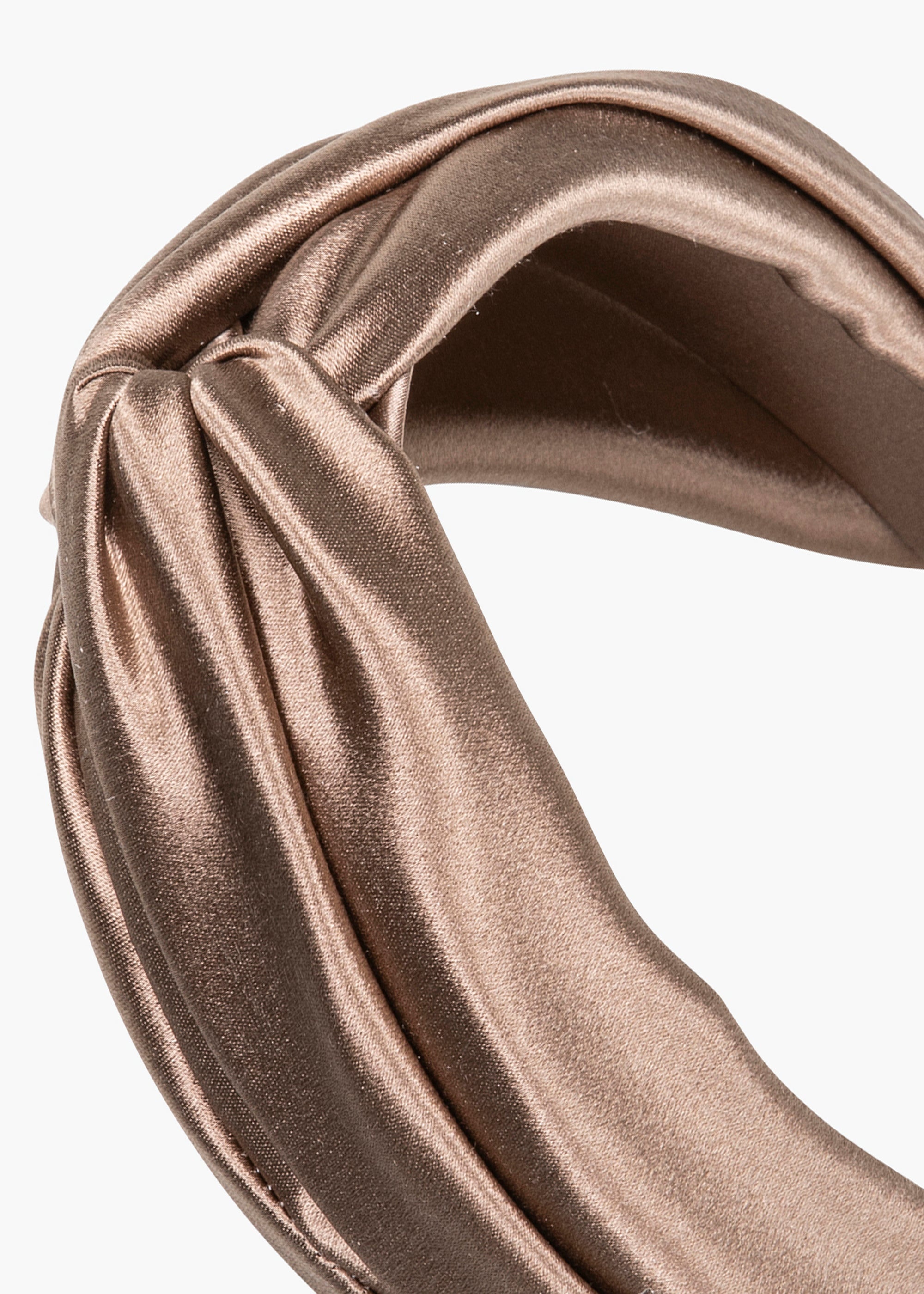 Twist Headband in Silk Satin - 5