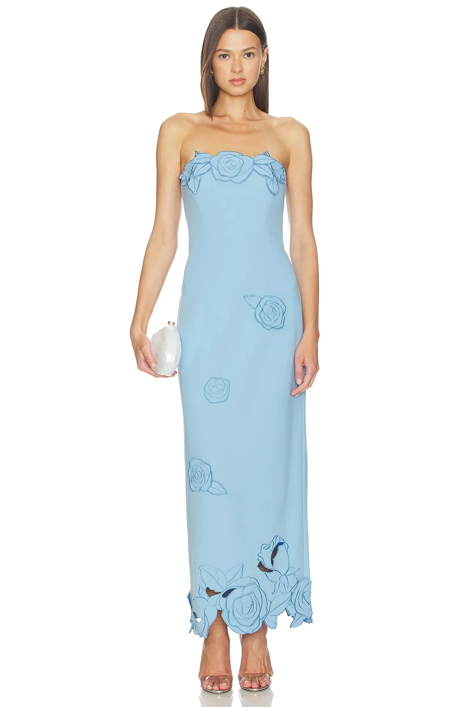 Rayna Applique Bustier Maxi Dress - 1