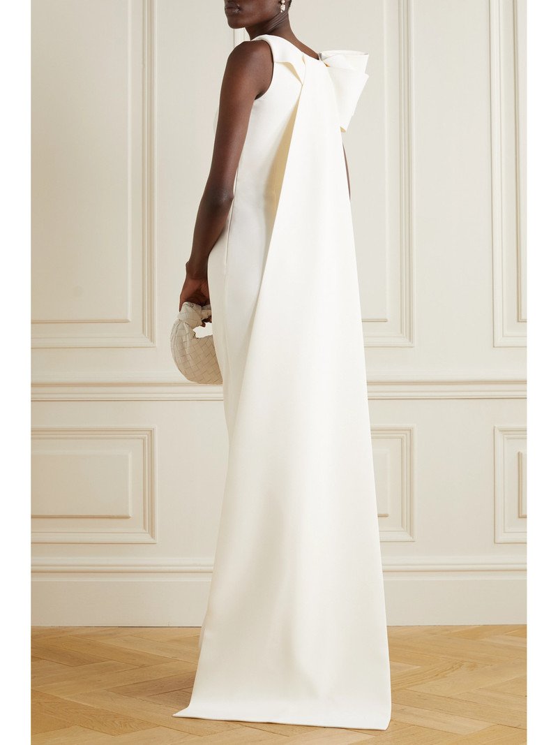 Safiyaa Celestia Draped Stretch-crepe Gown outlook