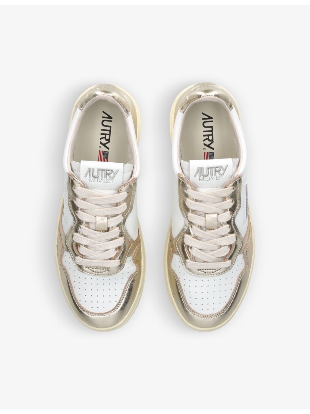 Medalist leather low-top trainers - 2
