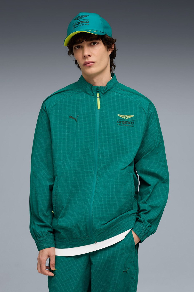 PUMA PUMA x ASTON MARTIN ARAMCO F1® TEAM Men's T7 Oversized Jacket outlook