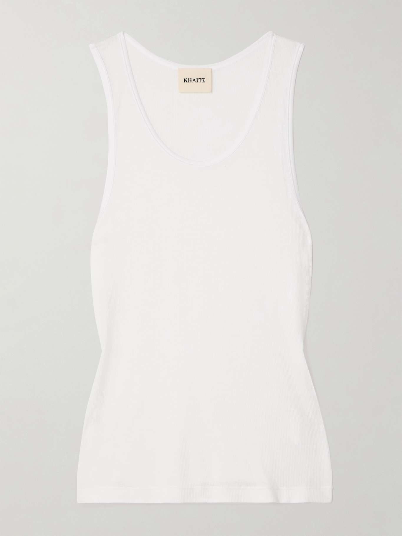 Johnnie ribbed-knit tank - 1