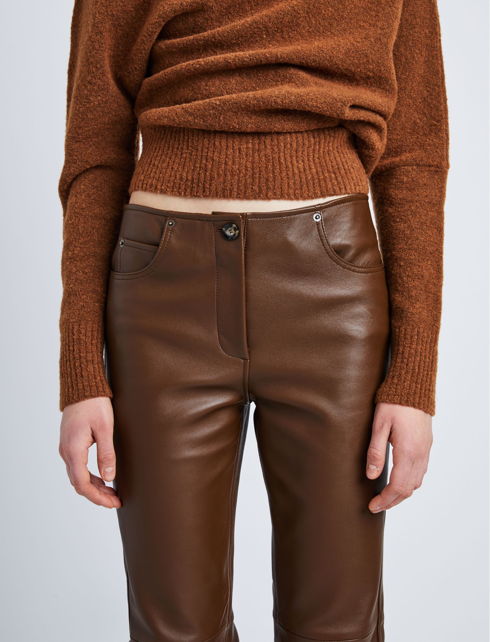Nappa Leather Pants - 6