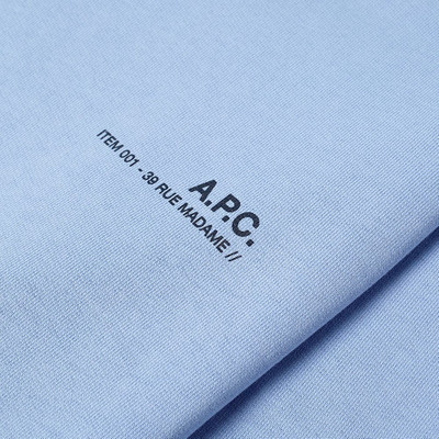 A.P.C. A.P.C. Item Crew Sweat outlook