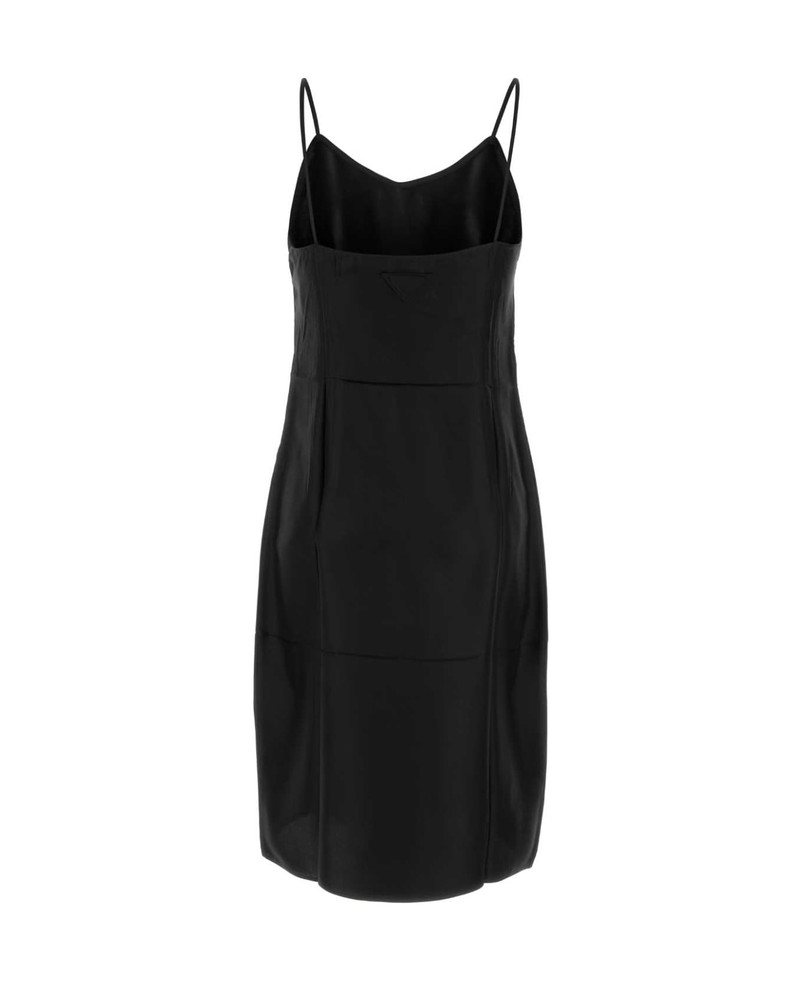 Prada Black Twill Dress outlook
