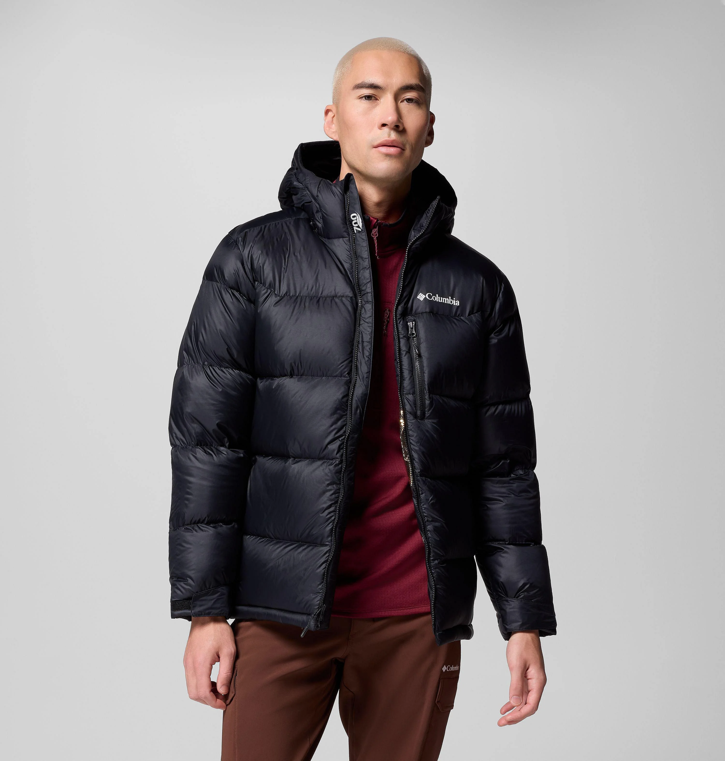 Men's Cloudview Down Hooded Jacket - 1