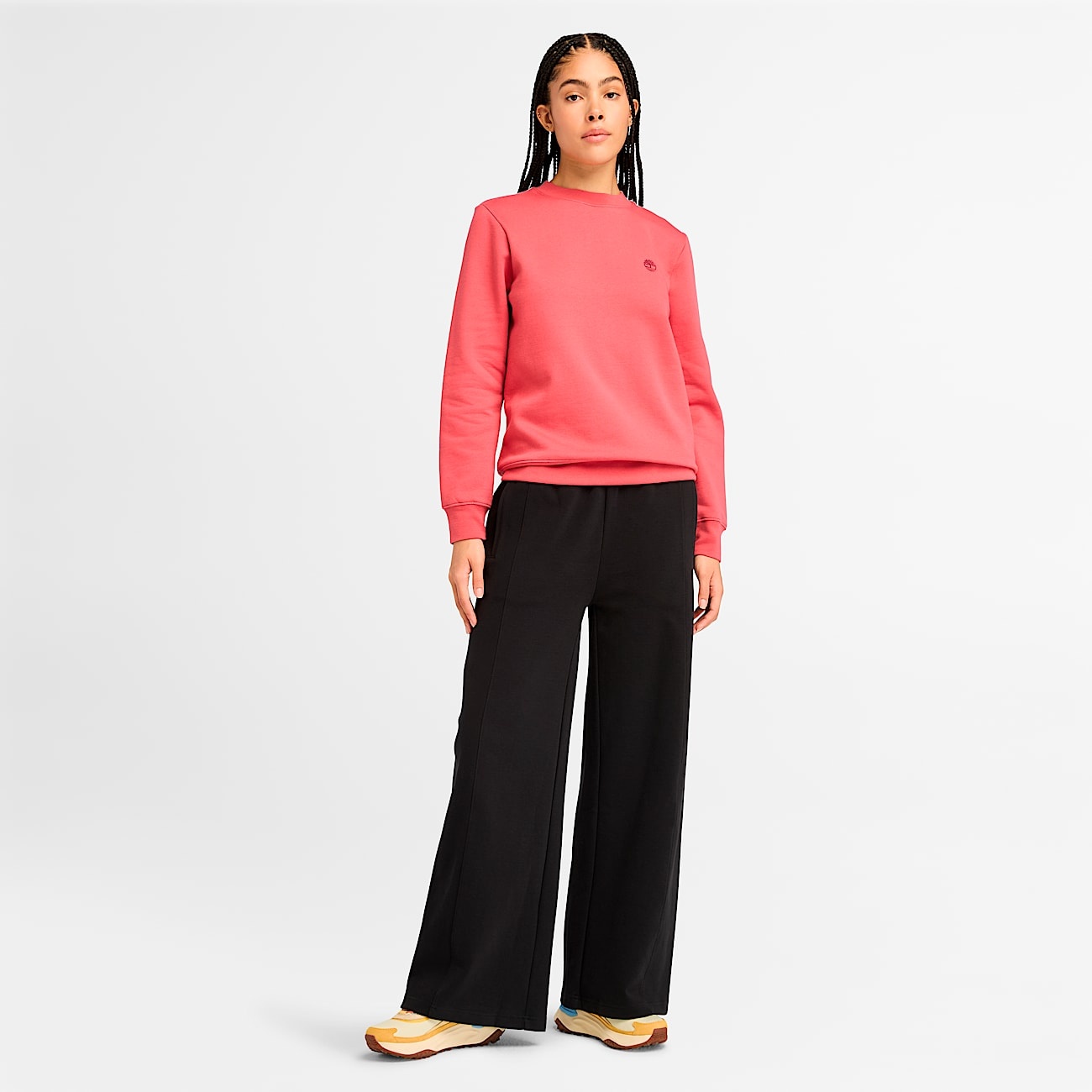Women's Brushed Back Crew Sweatshirt - 3