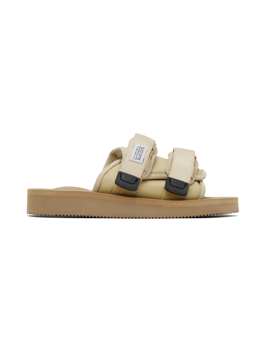 Beige MOTO-Cab Sandals - 1