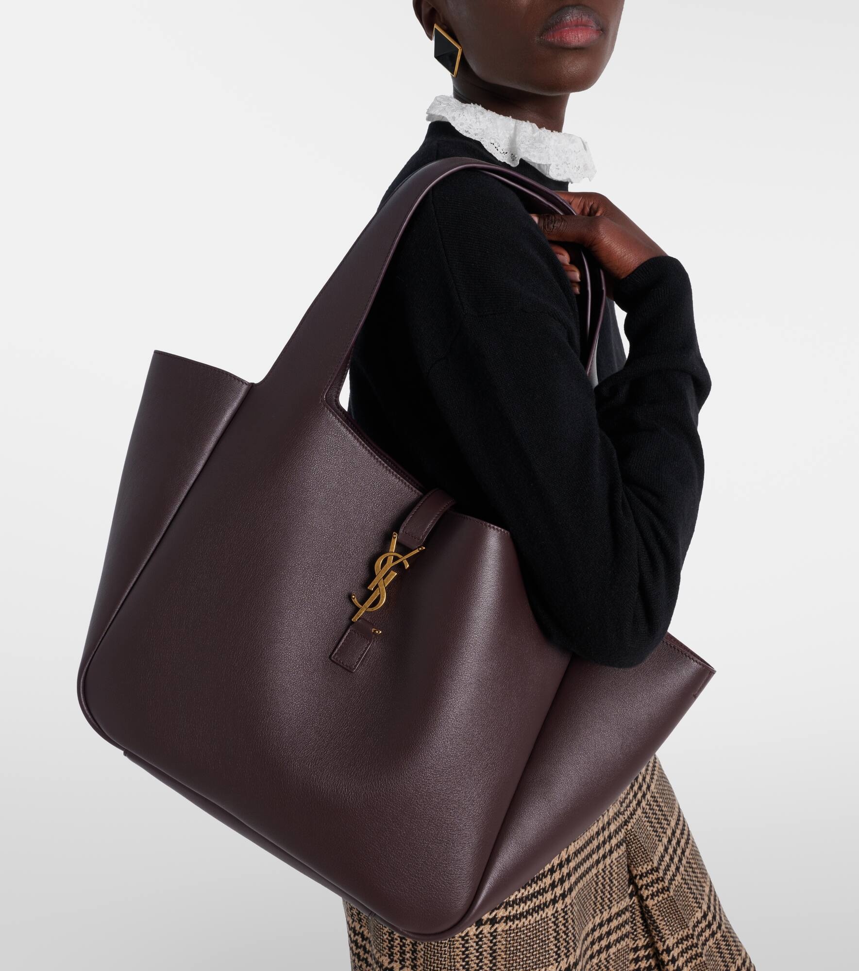 Le 5 À 7 Bea leather tote bag - 2