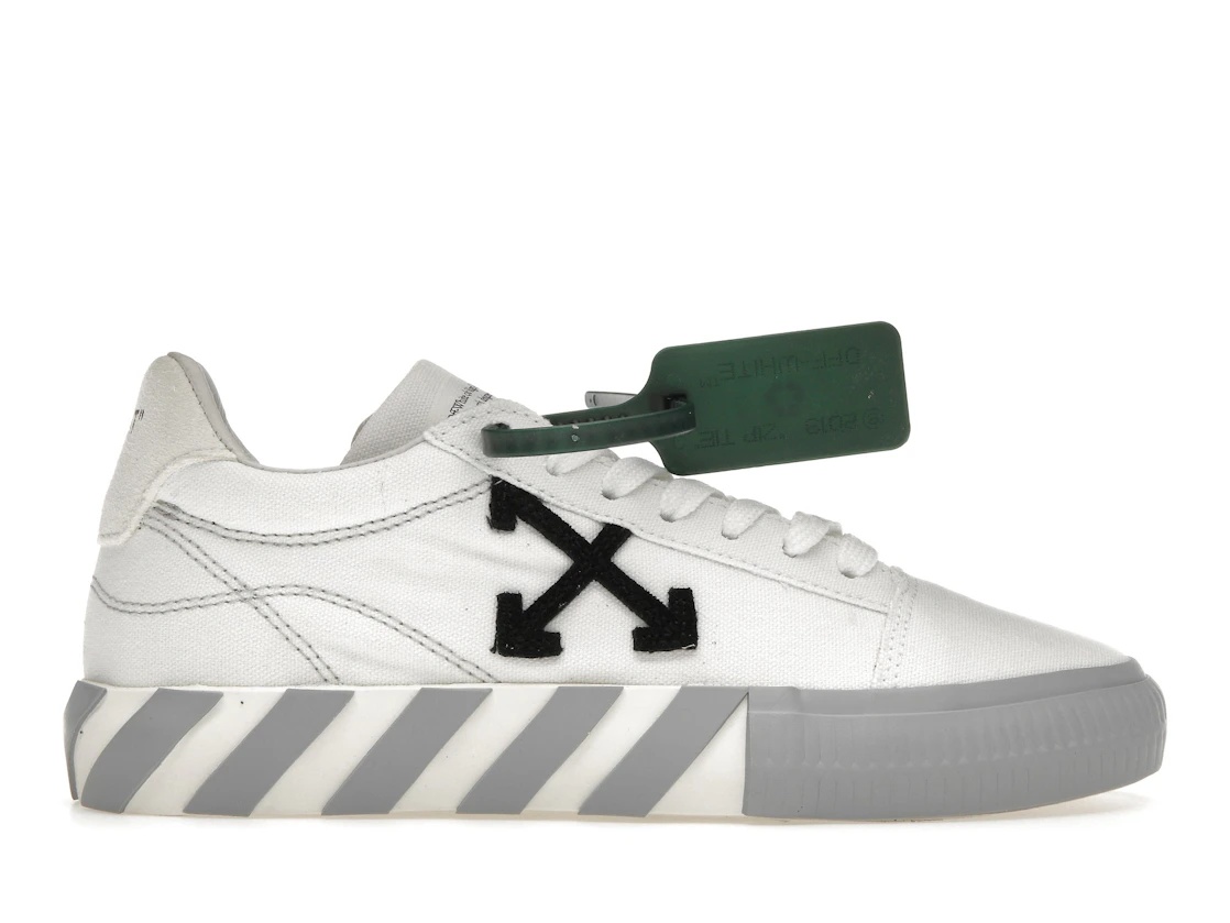OFF-WHITE Vulc Low White Black Grey (W) - 1