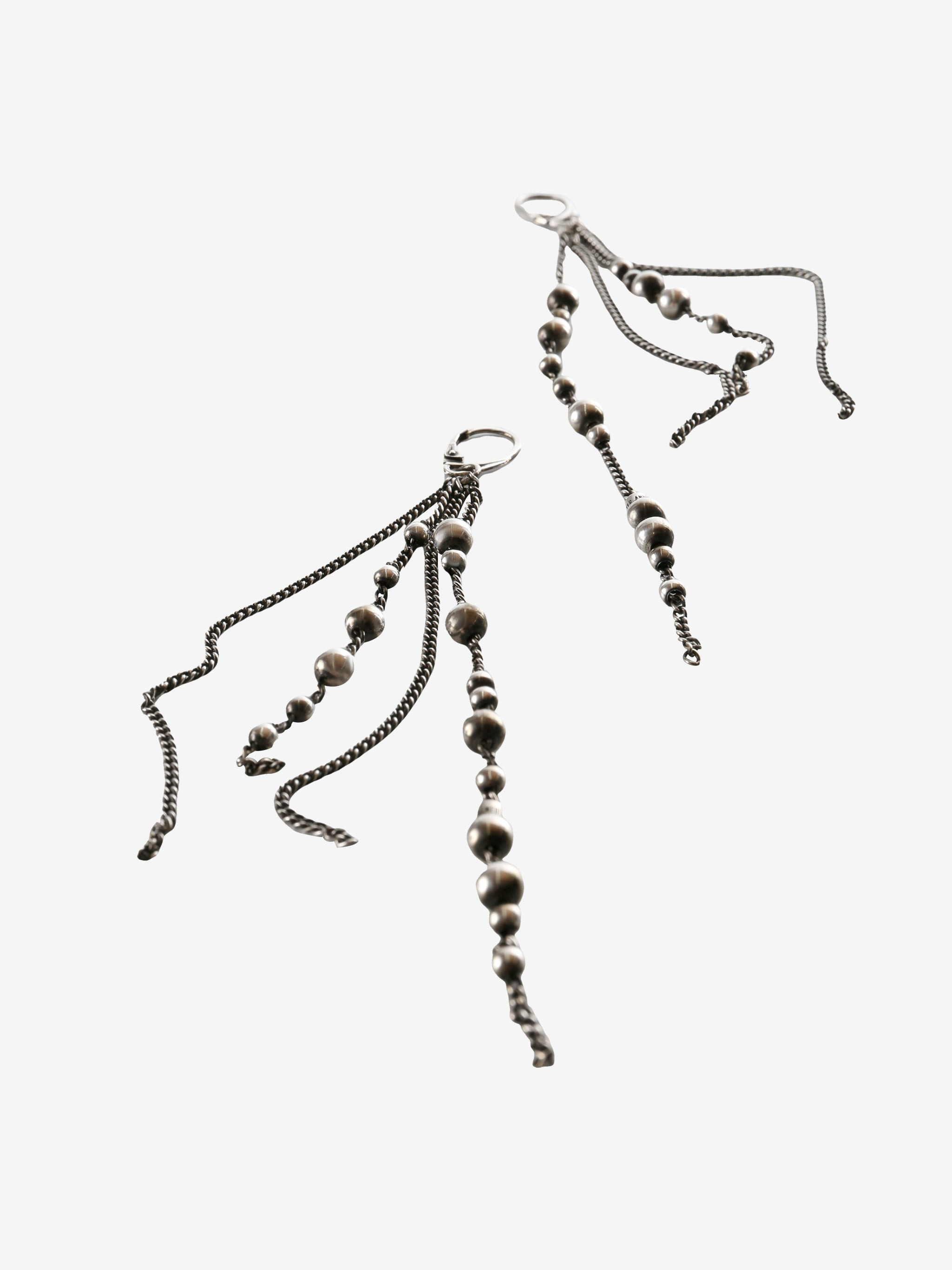 ANN DEMEULEMEESTER - Women Pair Danique Multi Chains Earrings - 2