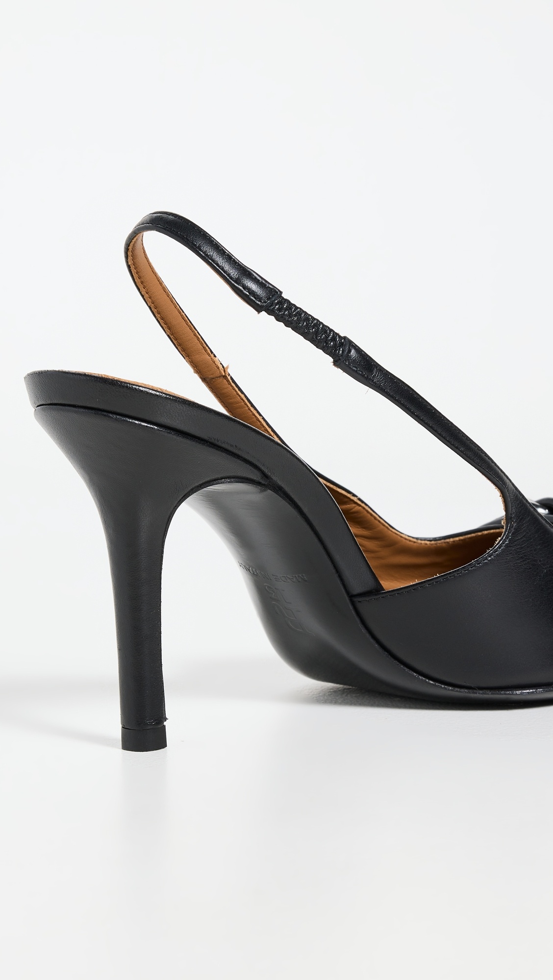 Sling Back Heels with Ring - 5