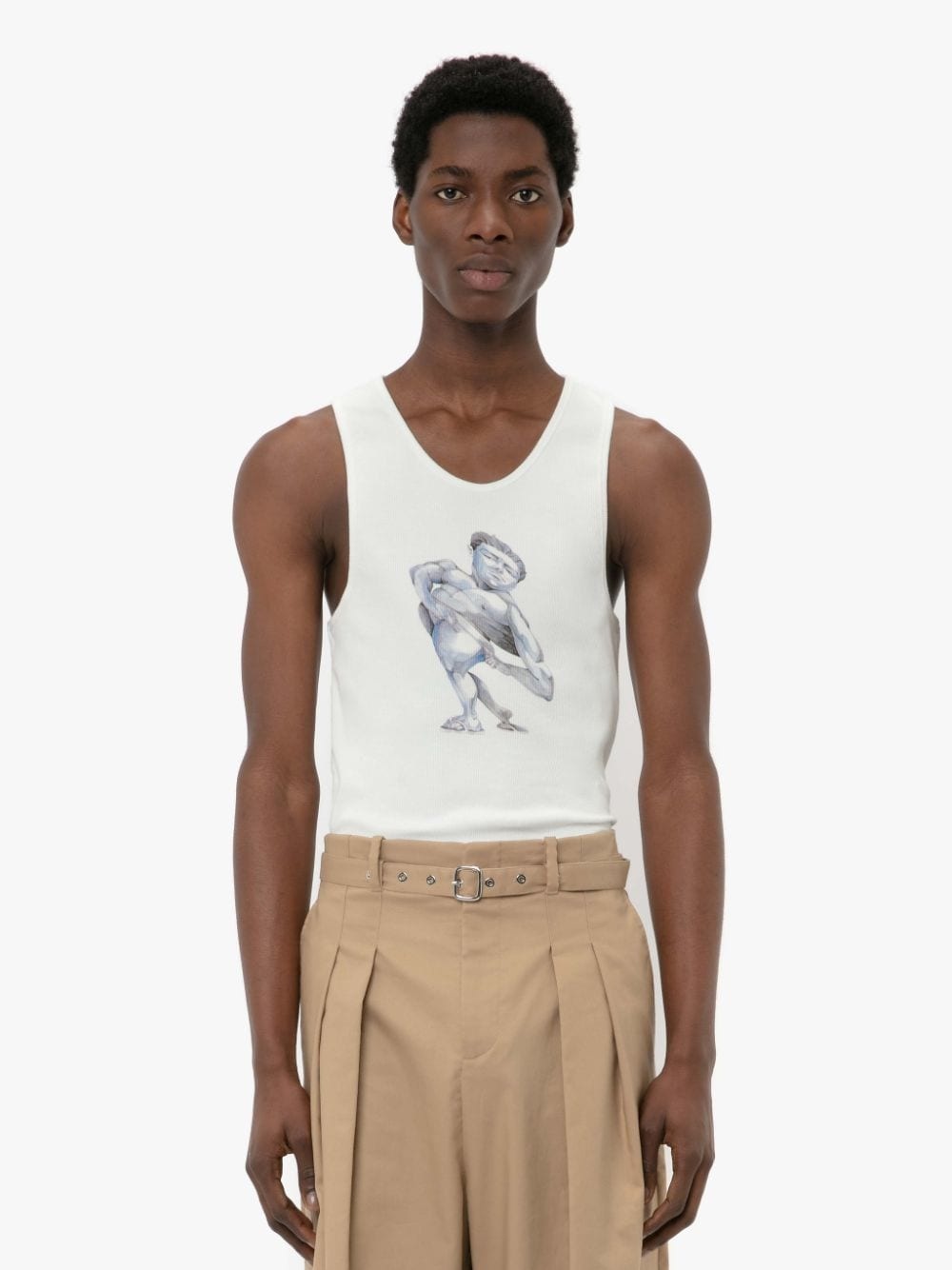 POL ANGLADA PRINT VEST - 2