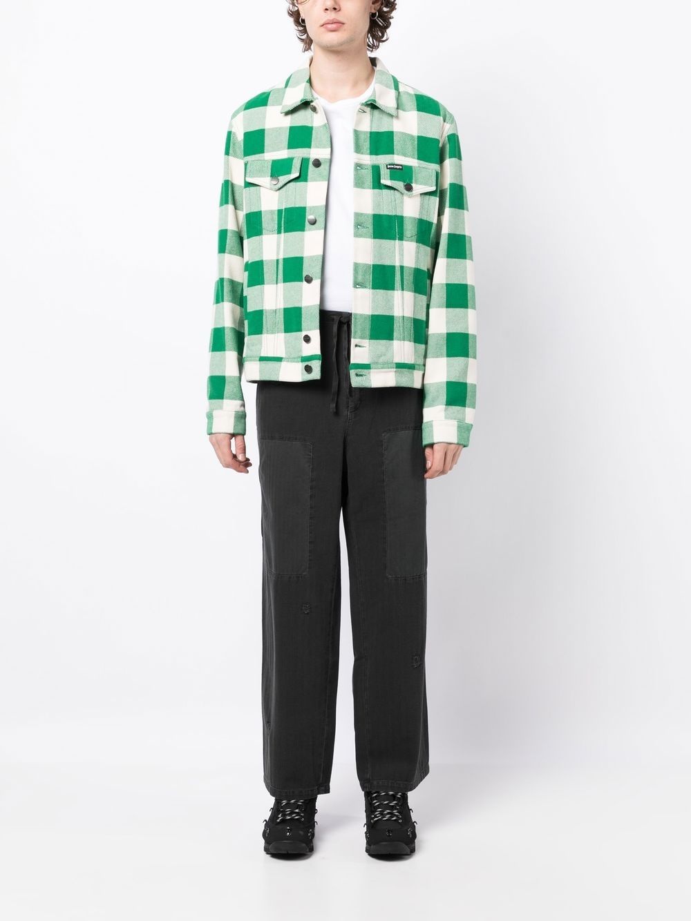 drawstring-waist trousers - 2
