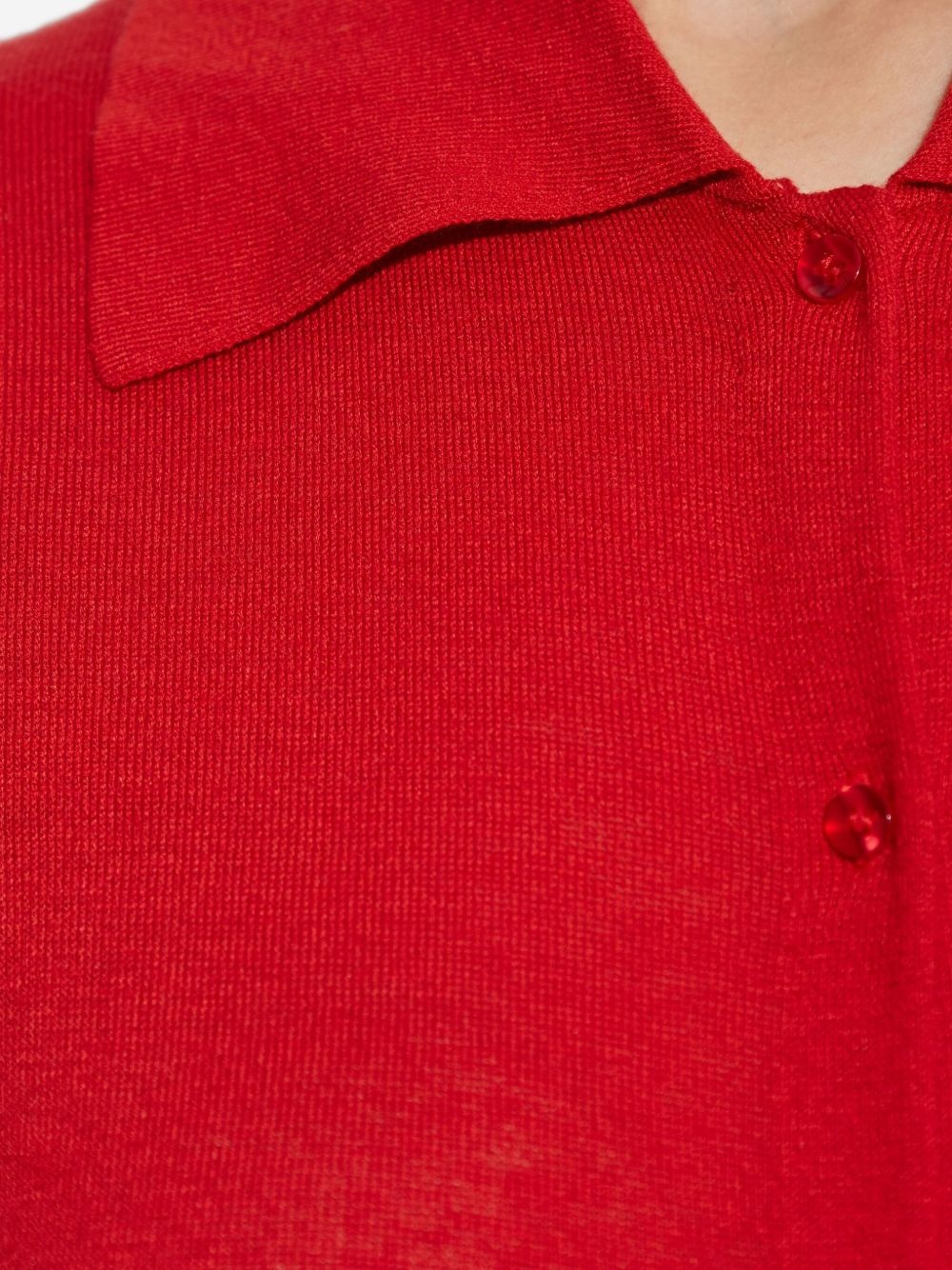 button-up short-sleeve cardigan - 5