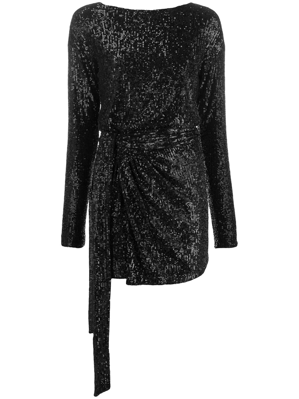 sequin-embellished dress - 1