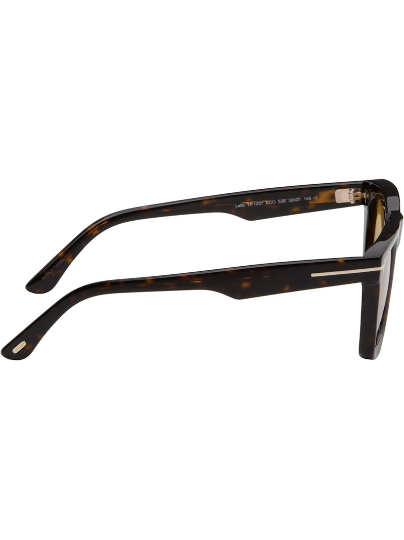 TOM FORD Brown Lelio Sunglasses outlook