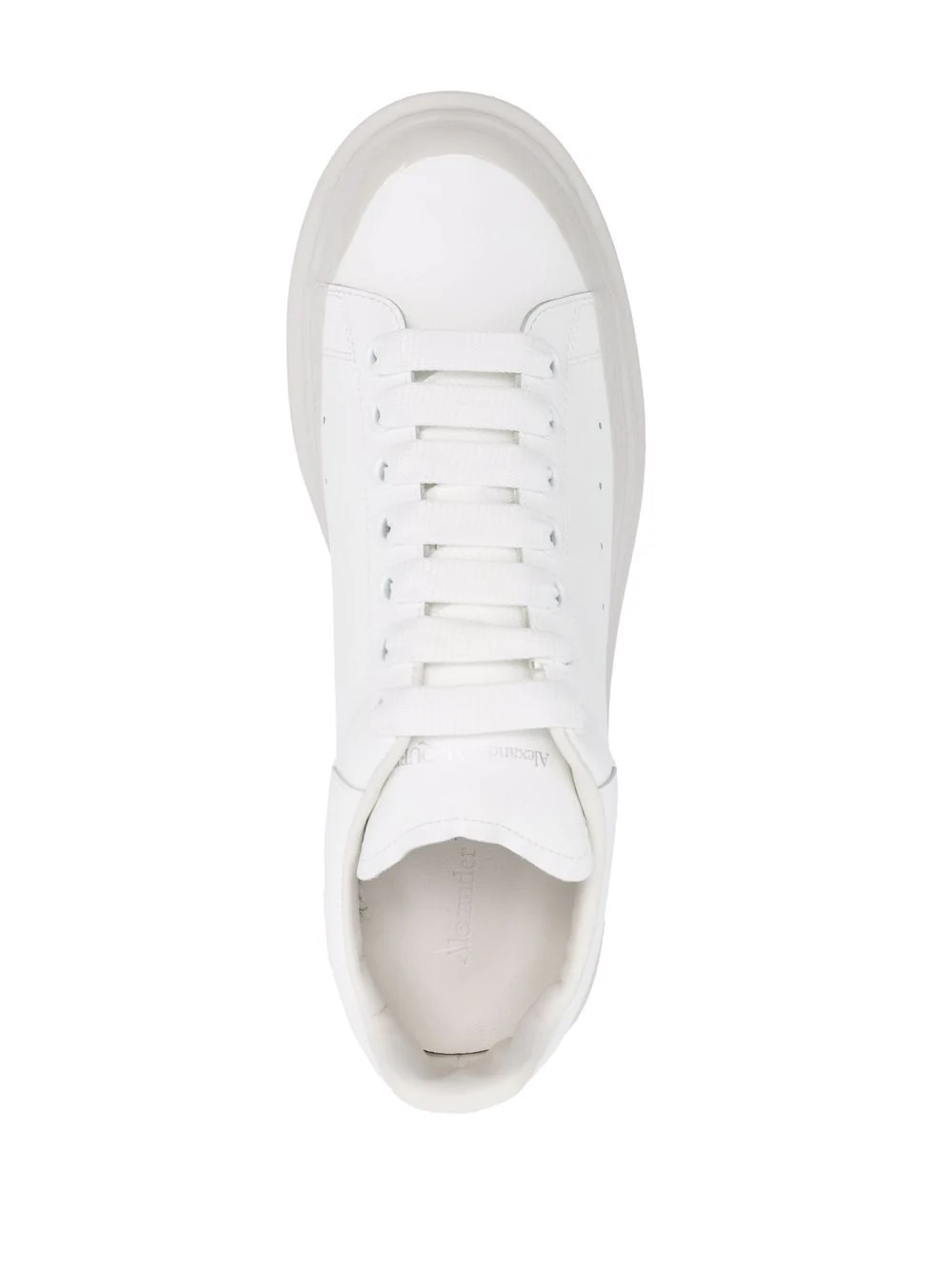 Oversized contrasting-sole sneakers - 4