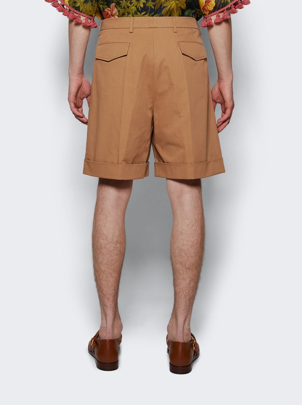 Bermuda Shorts Light Camel - 5