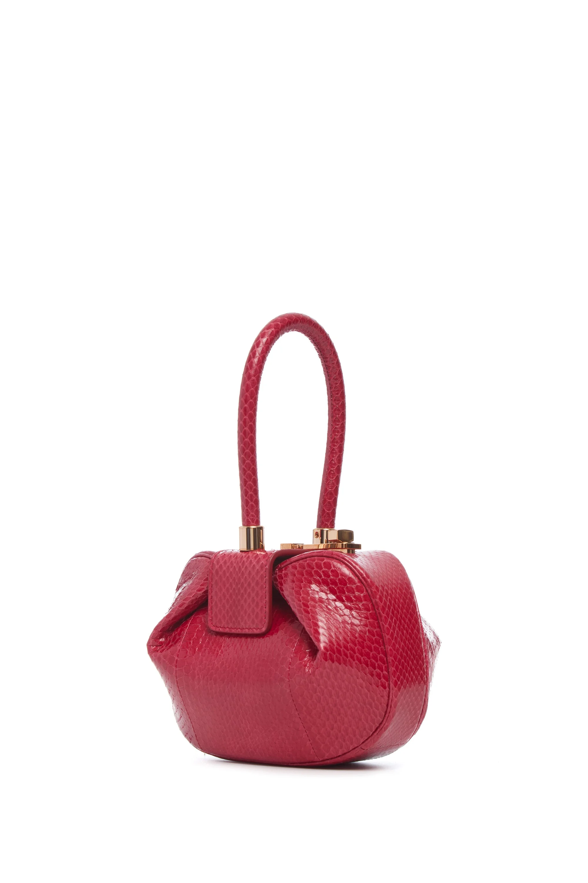 Demi Bag in Red Snakeskin - 1