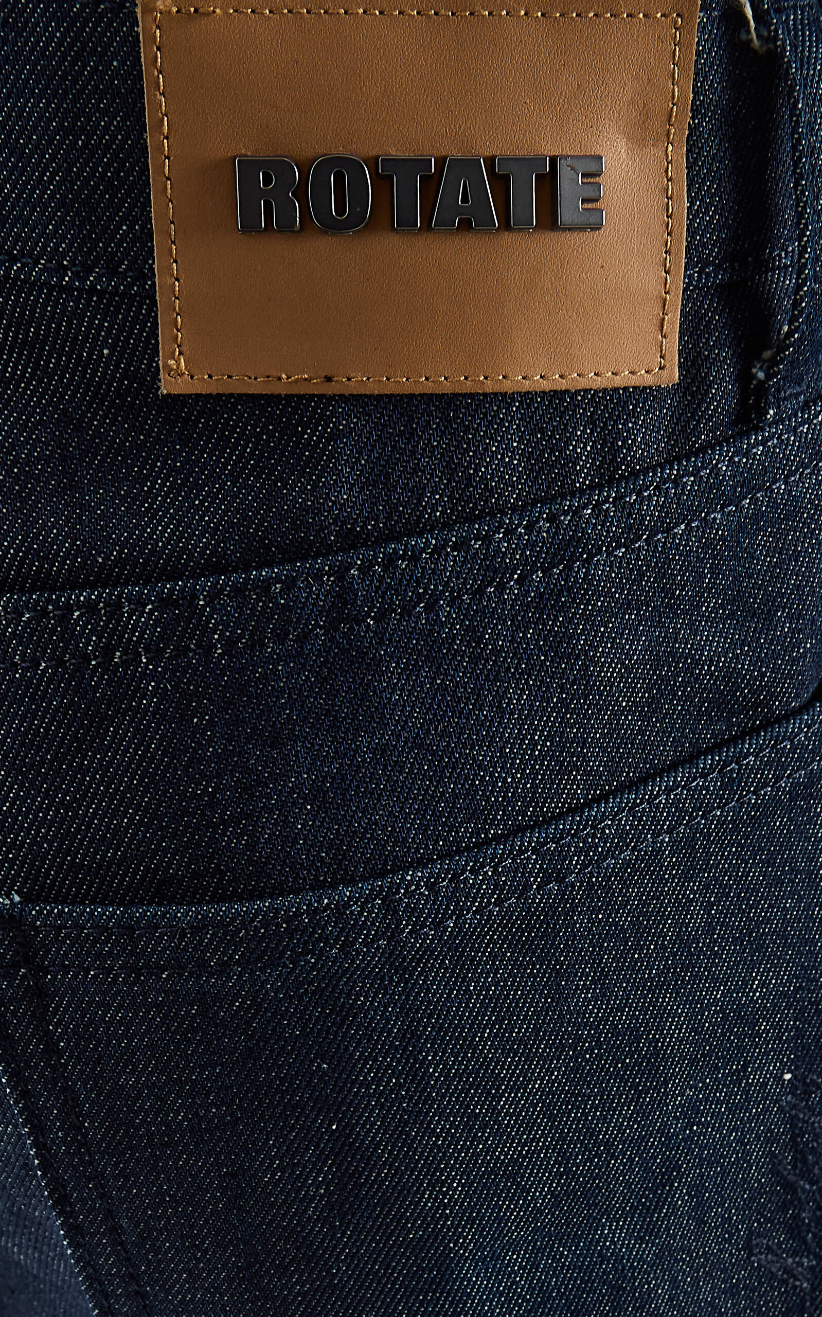 Rigid Wide-Leg Jeans blue - 5
