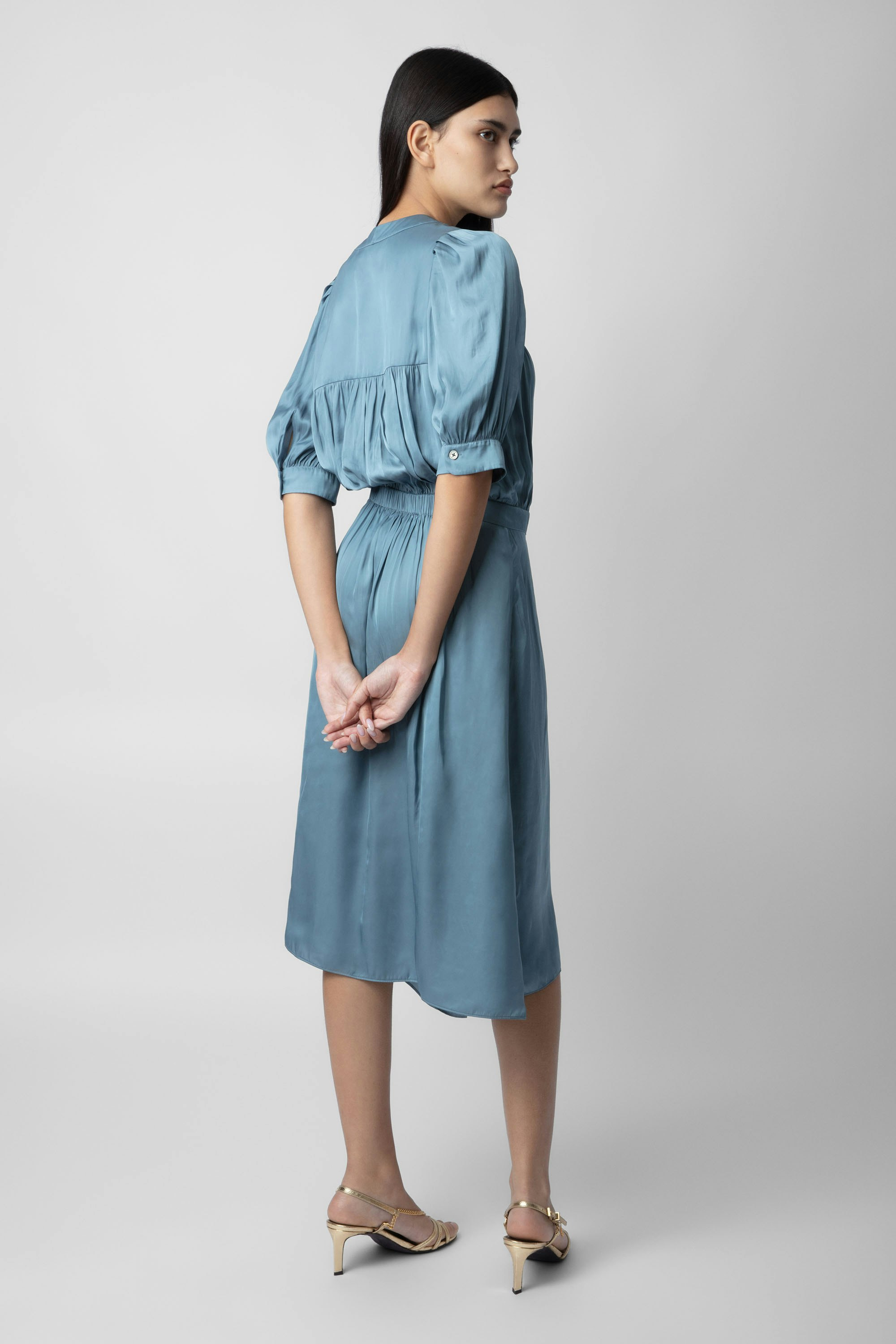 Ralia Satin Dress - 4