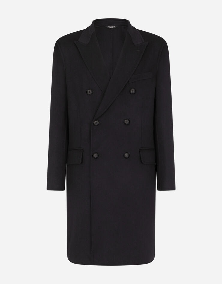 Double-breasted double cashmere coat - 3