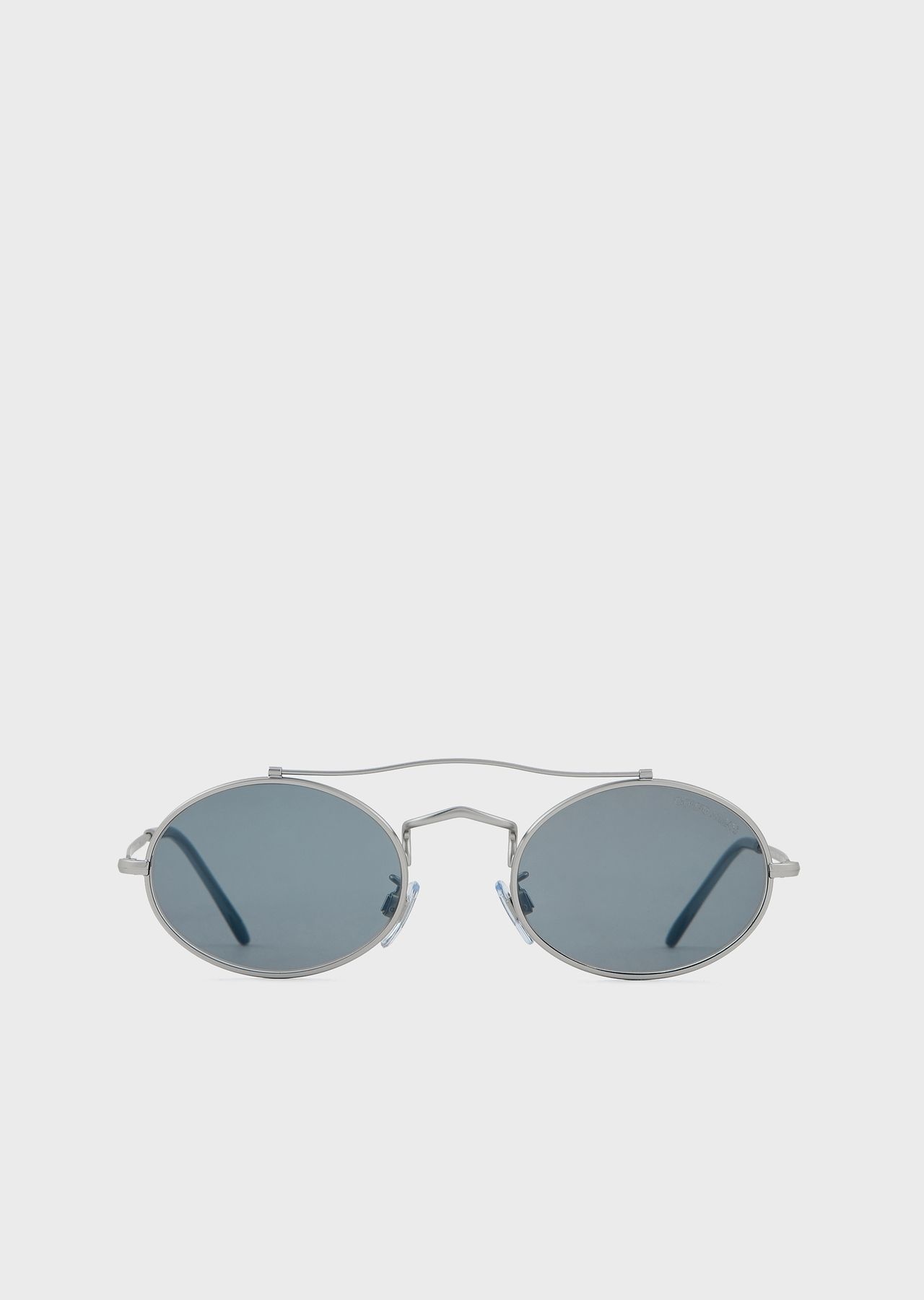 Men's oval sunglasses - 1
