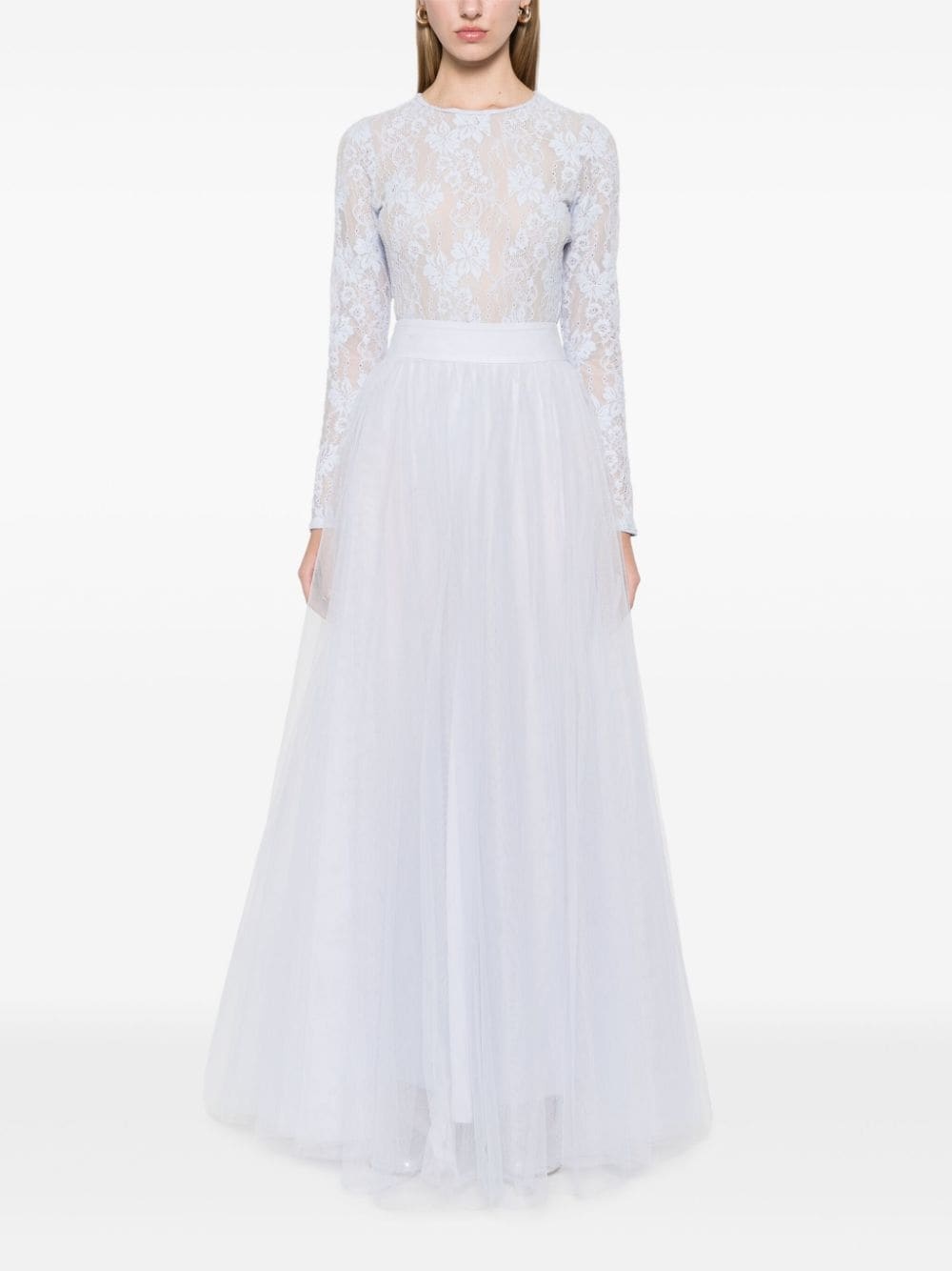 tulle maxi skirt - 2