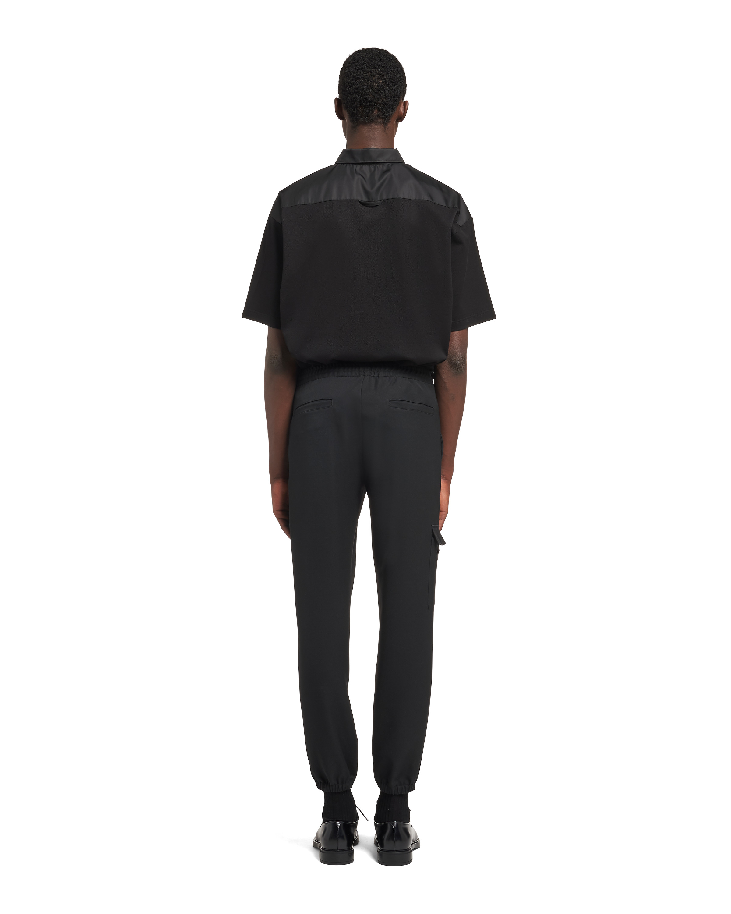 Wool gabardine pants - 4