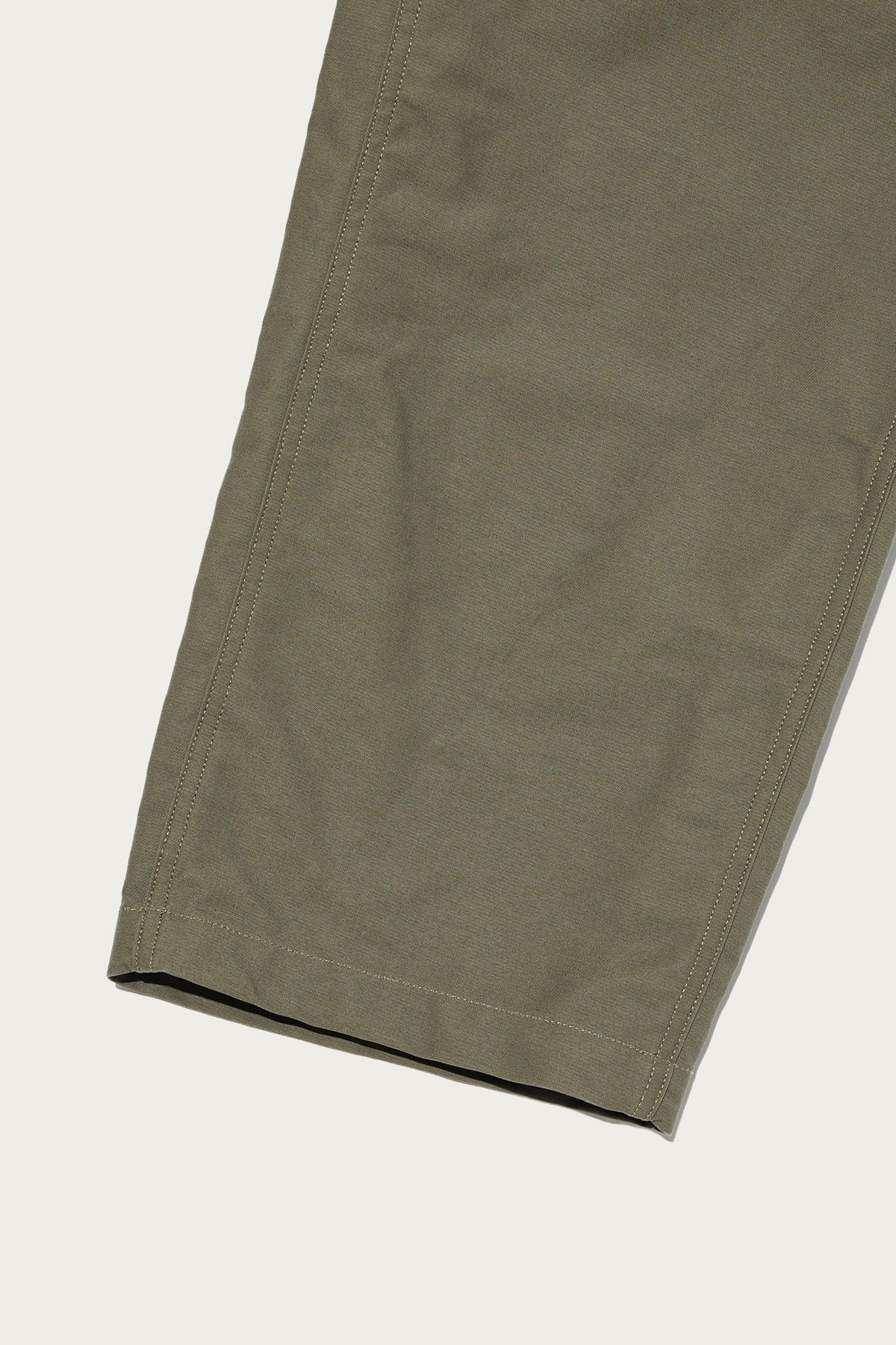 Fatigue Pant - Olive Cotton Double Cloth - 4