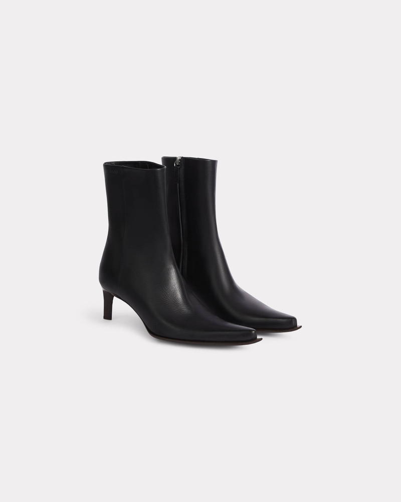 KENZO 'KENZO Reia' ankle heeled boots in leather outlook