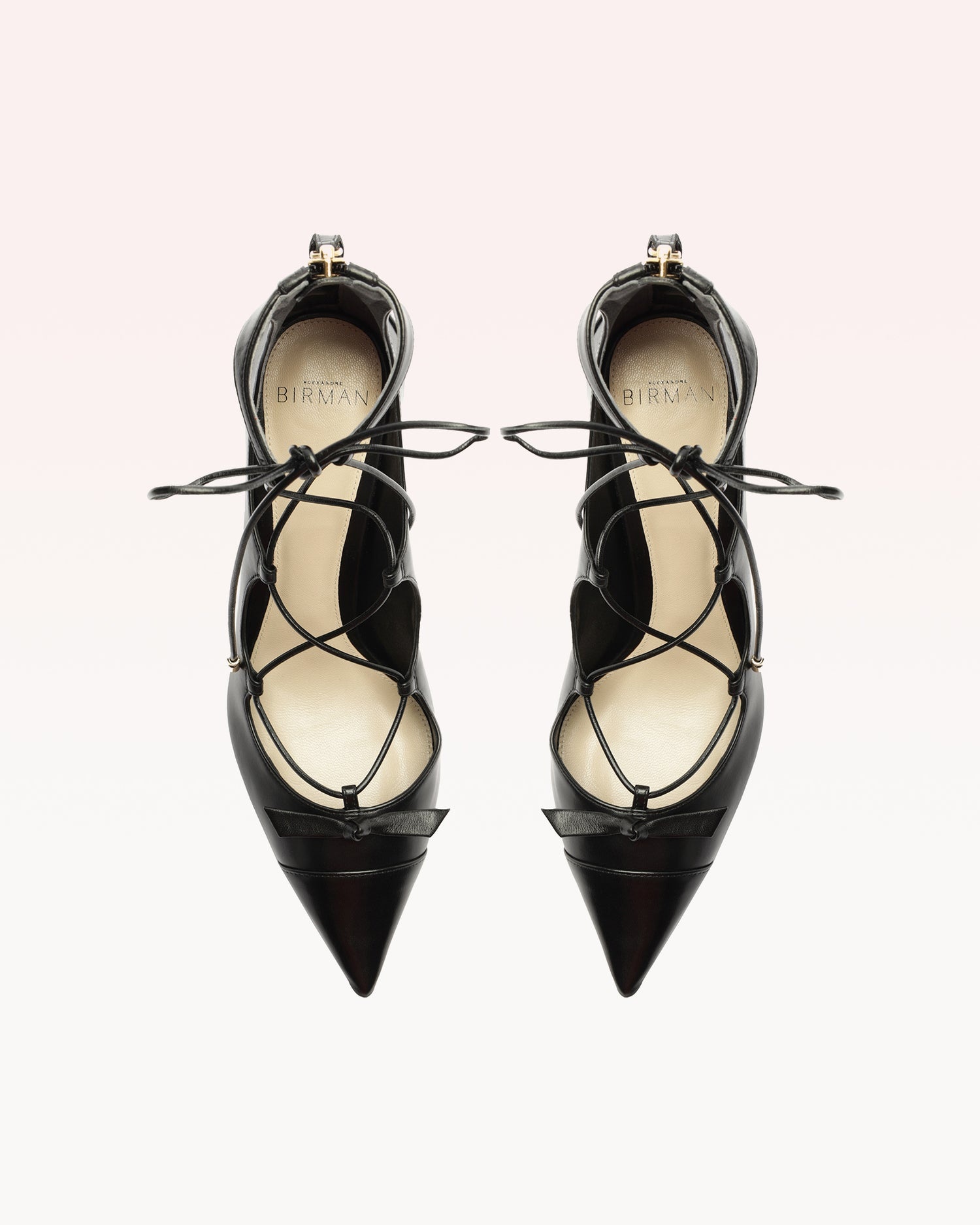 SLIM CLARITA LACE UP PUMP - 6