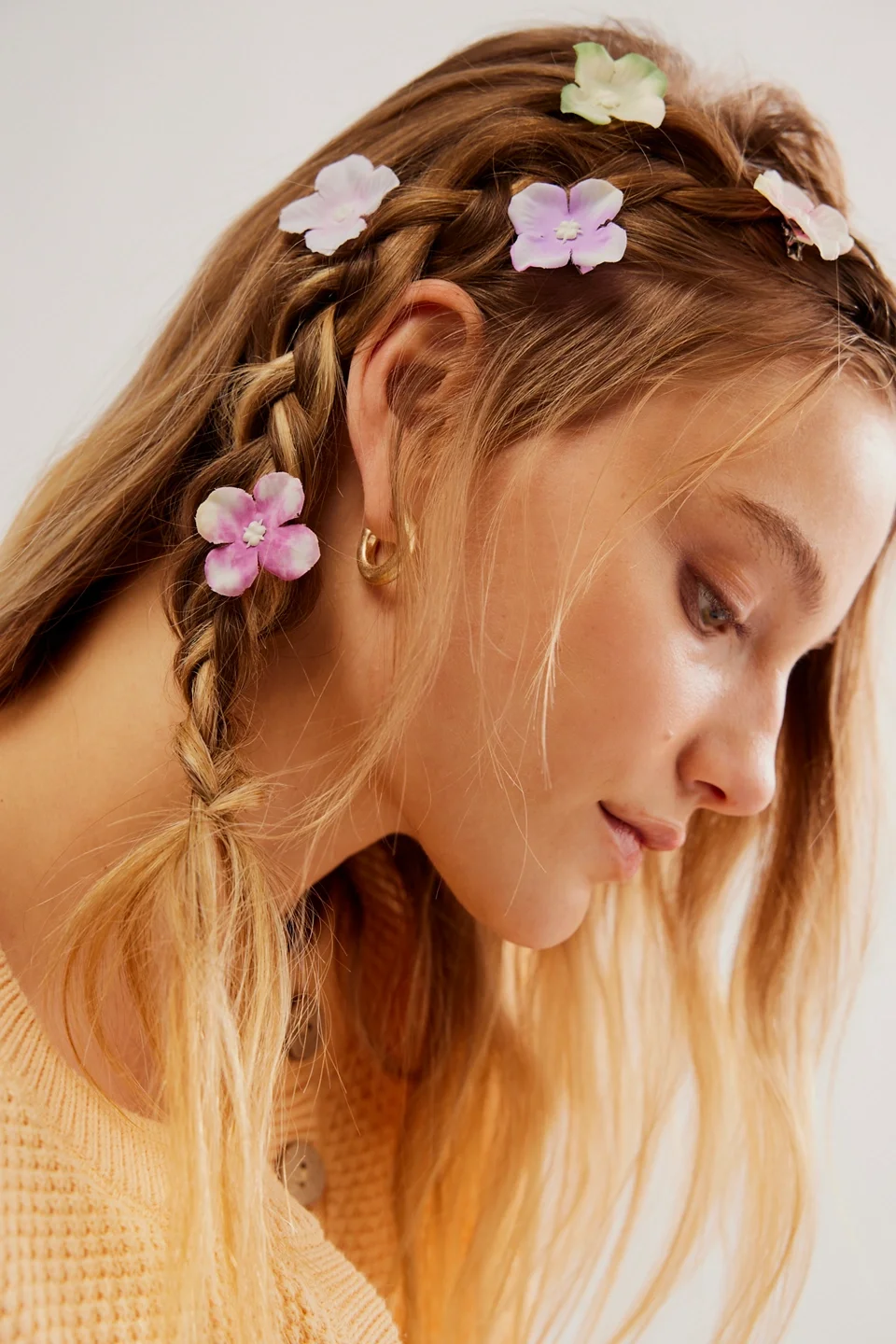 Milas Floral Hair Clip Pack - 1