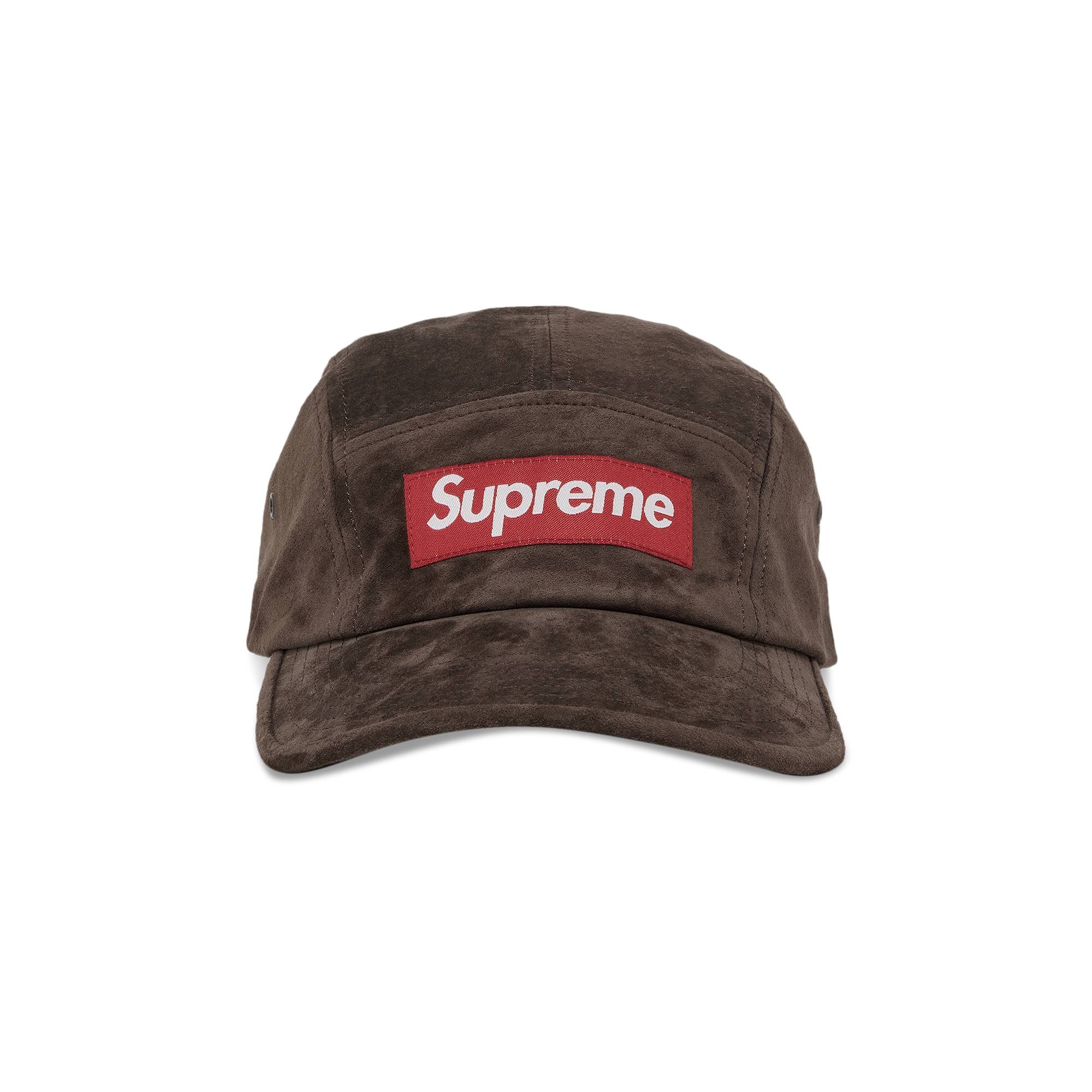 Supreme Supreme Suede Camp Cap 'Brown' | REVERSIBLE