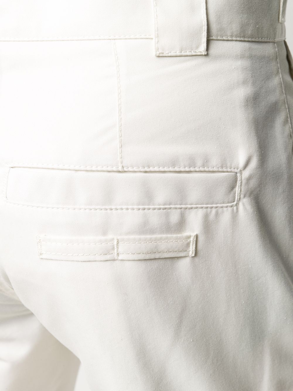 pocket detail straight trousers - 5