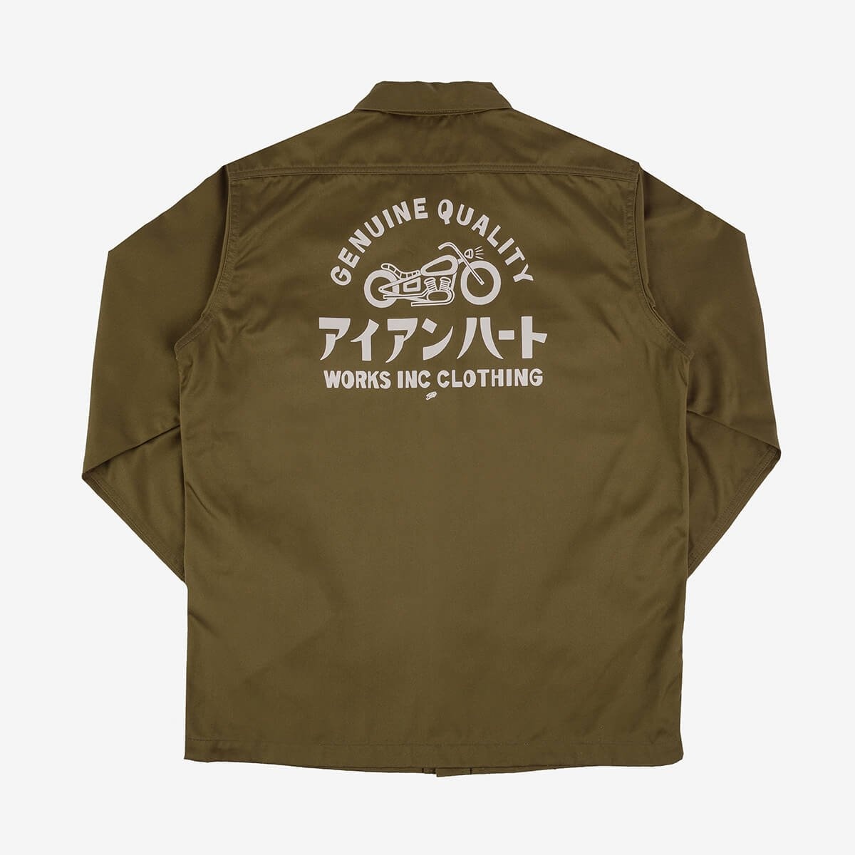 IHSH-383-BRN 9oz T/C Mechanic Shirt - Brown - 6