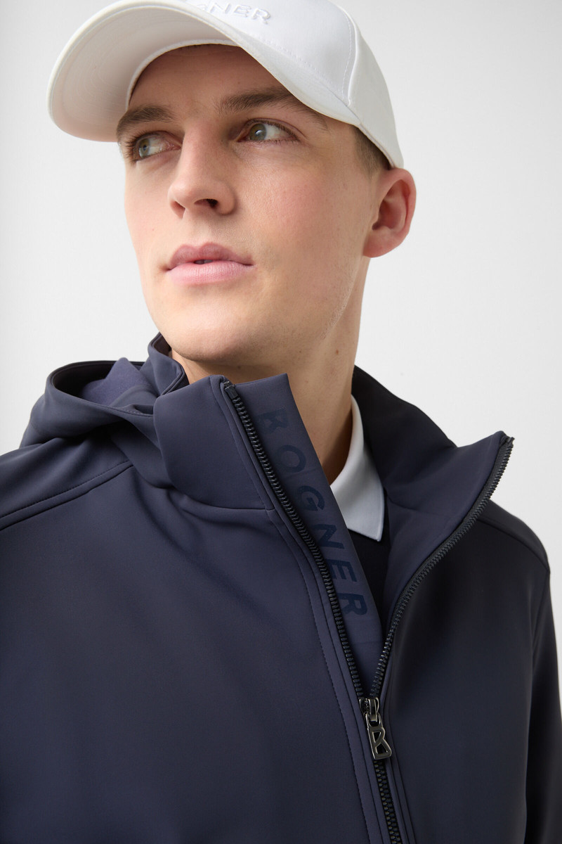 Tiark softshell jacket in Navy blue 5