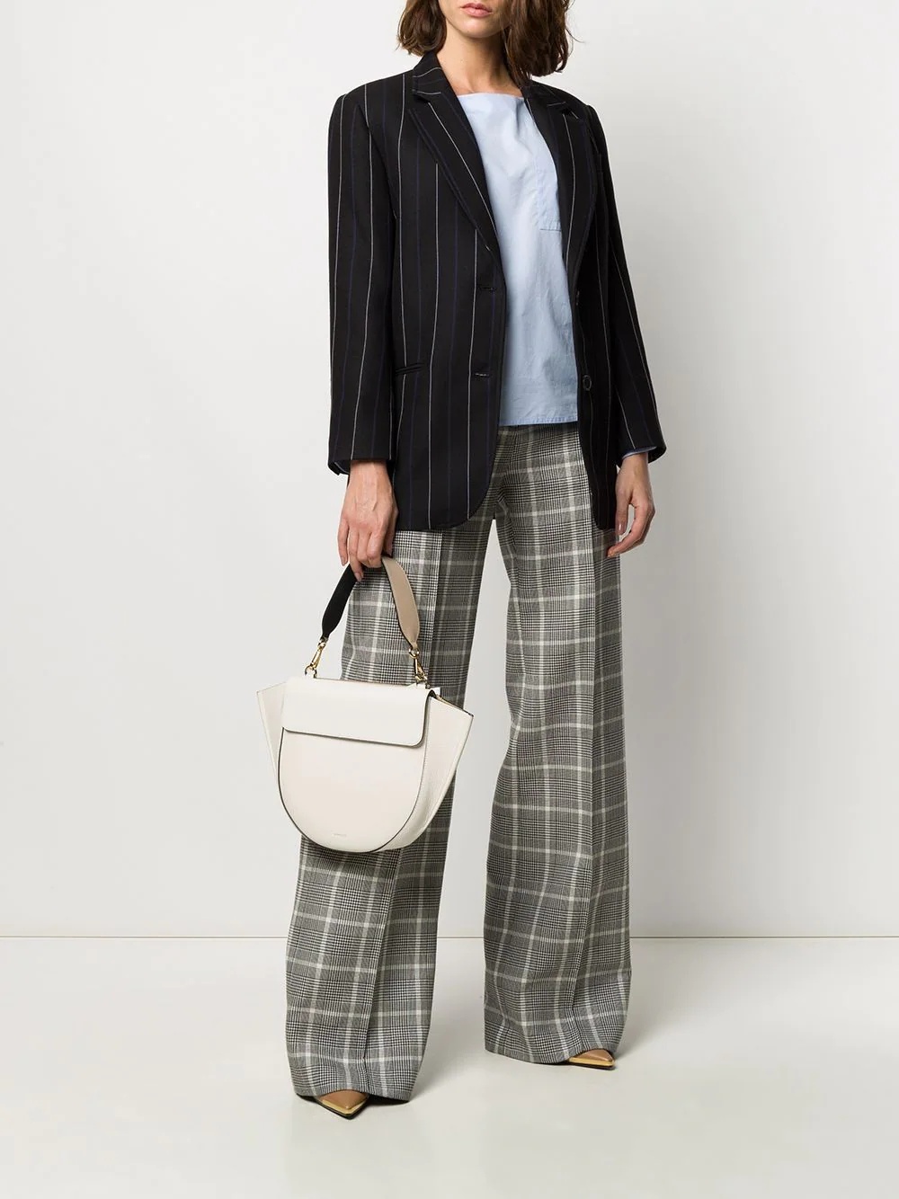 patch-pocket long-sleeve blouse - 2