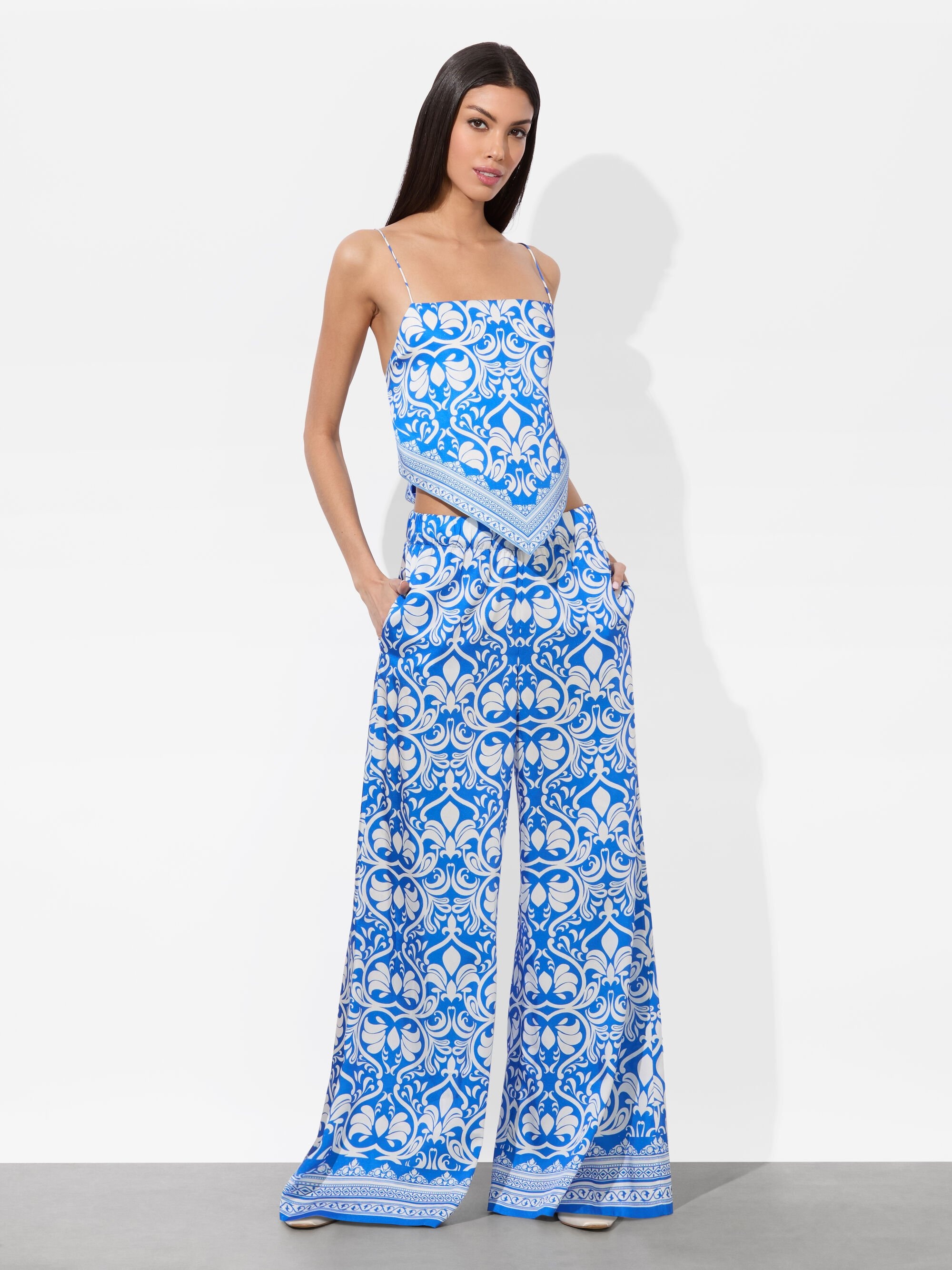 KEEGAN PULL ON WIDE LEG PANT - 3
