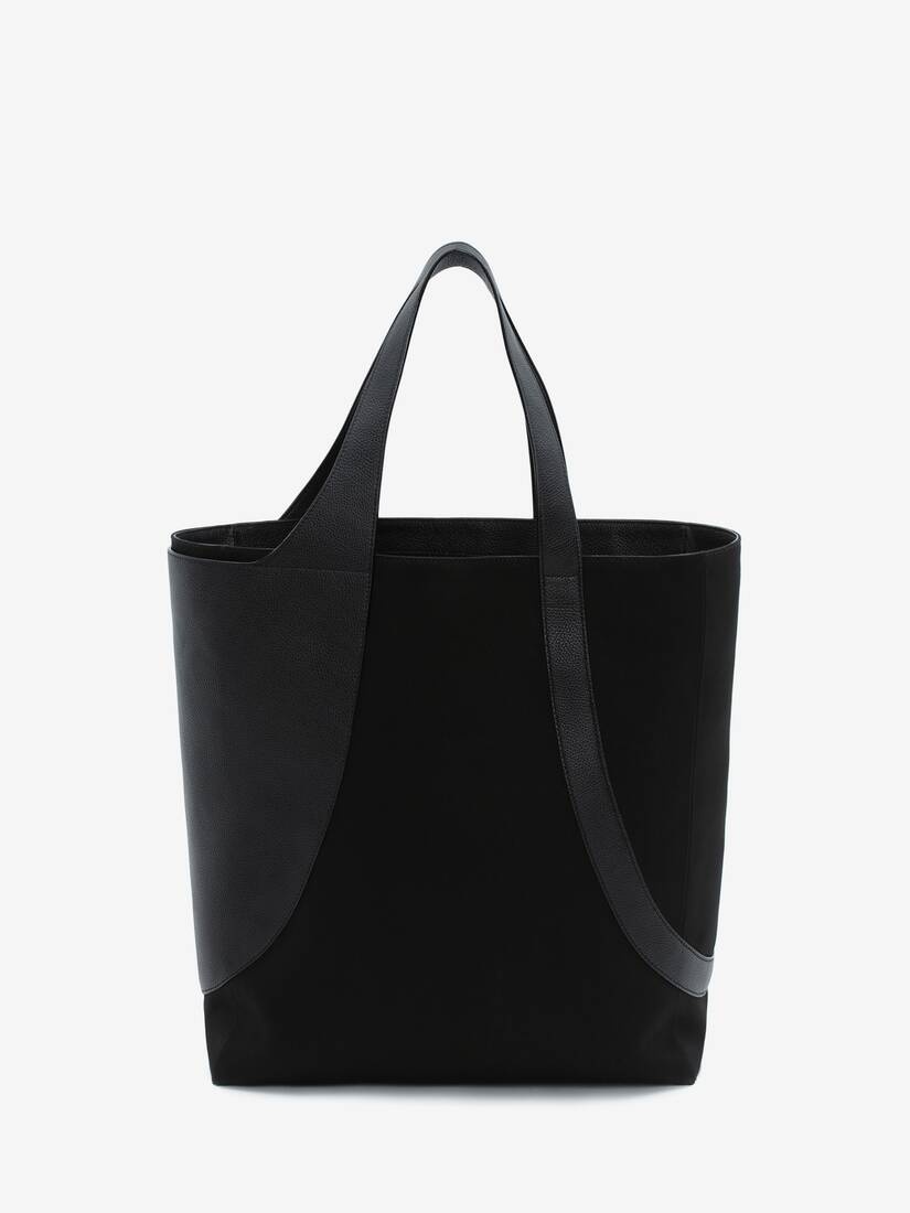 Medium Harness Tote Bag in Black - 3