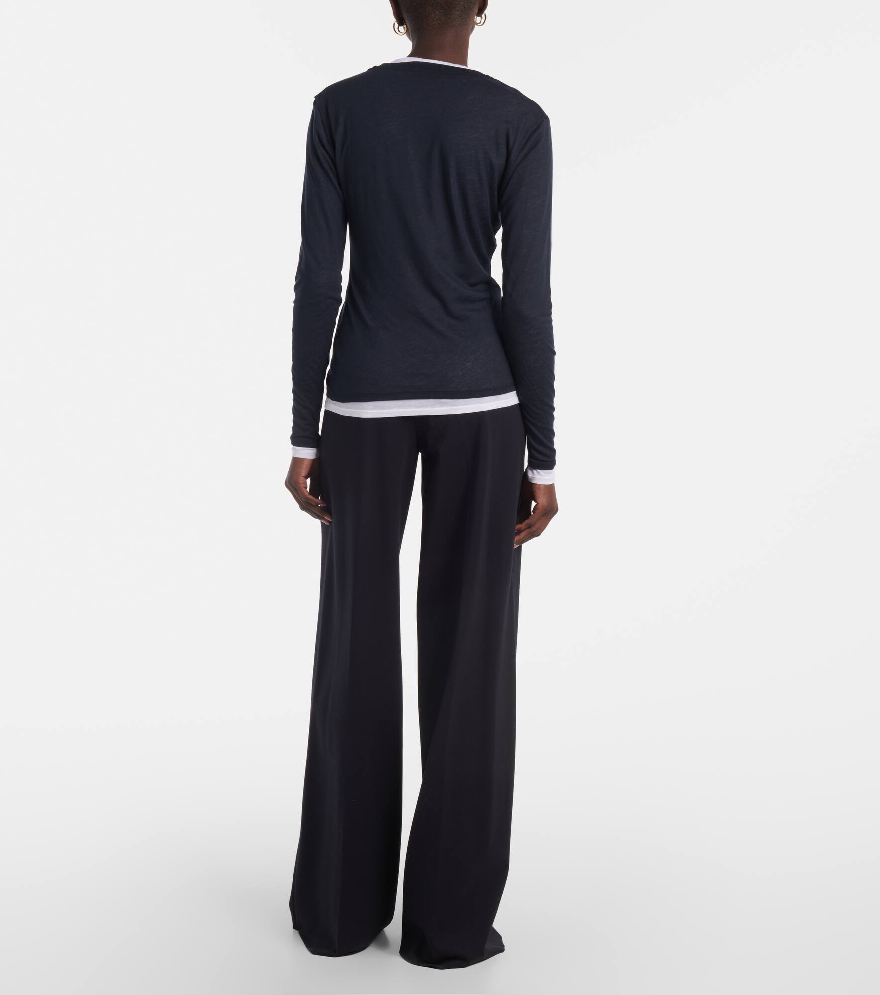 Layer Love layered jersey T-shirt - 3