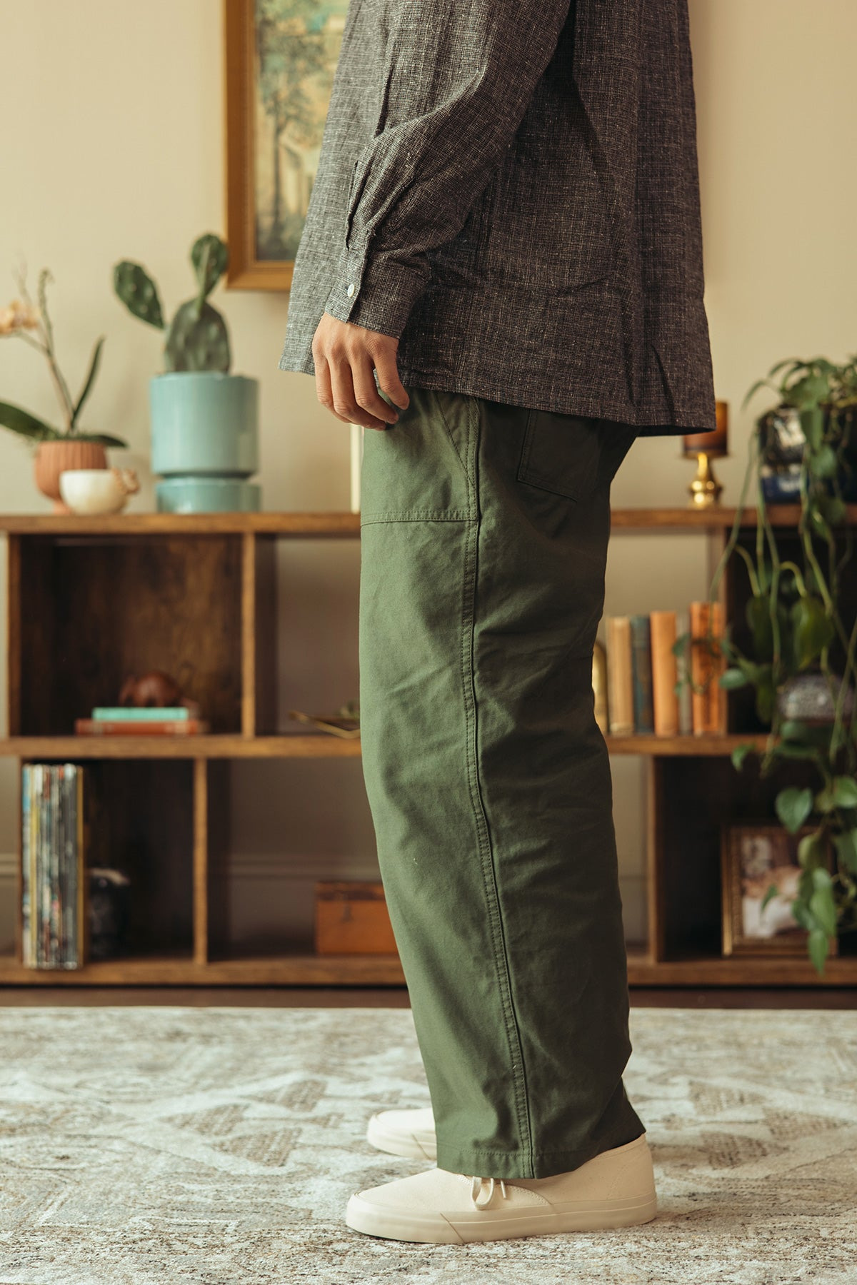 MIL Utility Trousers - Olive - 3