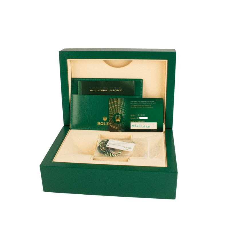 Rolex Oyster Perpetual 39 Ref 114300 Black Dial - 4