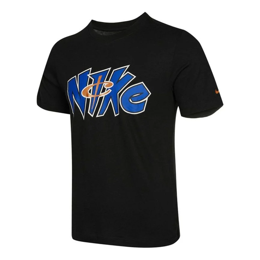Men's Nike Lil Penny Alphabet Printing Casual Sports Short Sleeve Black T-Shirt DM2444-010 - 1