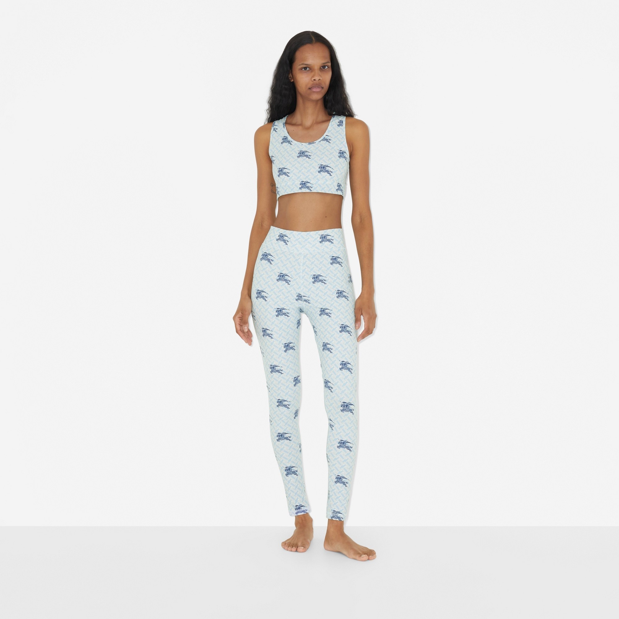 Burberry crop top and leggings  Crop top and leggings, Burberry